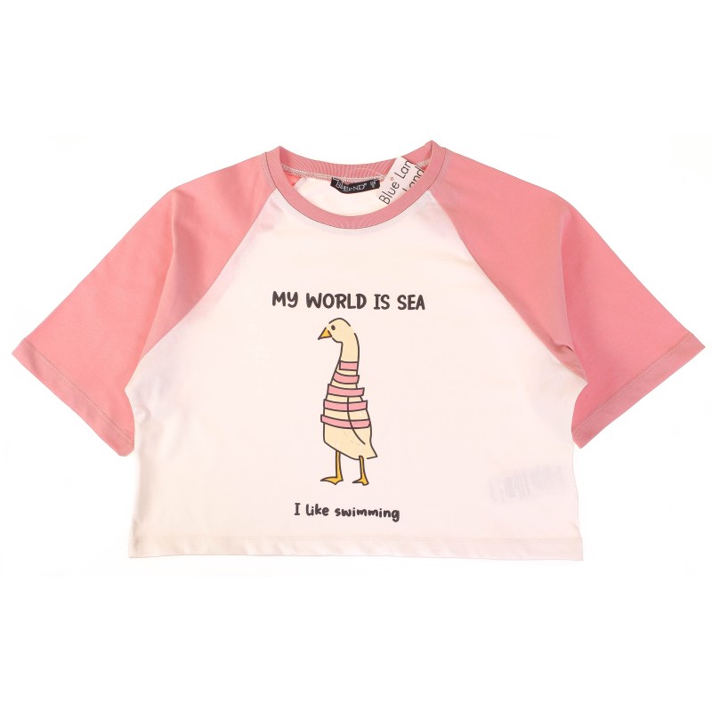Футболка коротка Oversize